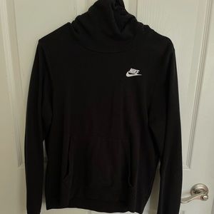 Womens NIKE funnel neck hoodie